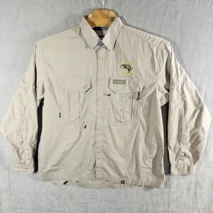 Simms Fishing 3x Dry Button Up Shirt Mens XL  Outdoors Boating Lake‎ Camping